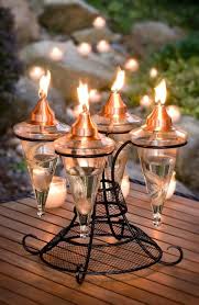 Tabletop Glass Torch With Images Candles Decor Table Top