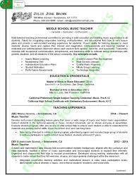 They're a great place for you to get started building or. Music Teacher Resume Sample