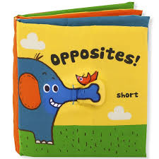 Each book offers beautiful illustrations to watch, a story to tell, tissues to be caressed and fun activities to stimulate baby's senses and spend sweet moments together. Baby Activity Soft Book Opposites Educational Toys Planet