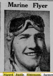 Capt Sigurd Justin Simonson (1920-1945)