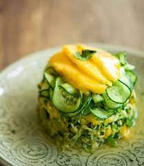 Thai Mango Salad Food Thai Mango Salad Healthy Recipes