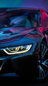 Bmw I8 Car Iphone Wallpaper Bmw Wallpapers Purple Car