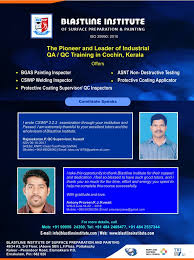 Careers In Industrial Quality Control Bgas Cswip Ndt Api Iso For More Details Visit Www Blastlineinstitute C Welding Inspector Protective Coating Candidate