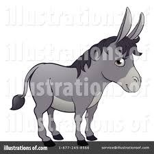 Cute donkey clipart vectors (176). Donkey Clipart 1615285 Illustration By Atstockillustration