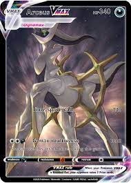 Arceus Vmax Rare Pokemon Cards Strongest Pokemon Pokemon