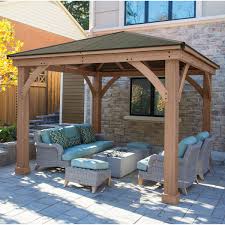 We did not find results for: Yardistry 12 X 12 Cedar Gazebo With Aluminum Roof Costco
