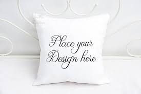 White Pillow Mock Up Cushion Template Mockup On Blanket Leo Flo Mockups Tools And Elements Mock U Design Mockup Free Free Psd Mockups Templates Mockup Free Psd