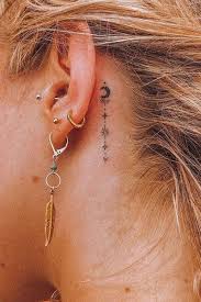695 x 926 jpeg 68 кб. 20 Cute Behind The Ear Tattoos For Women In 2021 The Trend Spotter