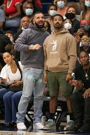 Link to the image on drake on a date. Drake And Michael B Jordan Bring A Slice Of Hollywood To College Basketball Game In La The Bharat Express News