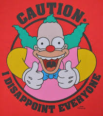 The Simpson S Kristy The Clown Caution I Disappoint Everyone T Shirt Size Xl Simpsons Art The Simpsons Simpsons Gift Here are only the best evil clown wallpapers. simpsons art