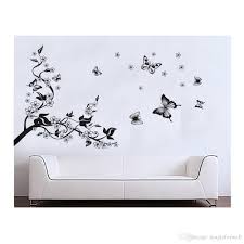Maybe you would like to learn more about one of these? Grosshandel Black Tree Wall Decal Blumen Schmetterlinge Wall Decal Sticker Black Blossom Tree Und Fliegende Schmetterlinge White Flower Wall Sticker Decals Von Magicforwall 1 74 Auf De Dhgate Com Dhgate