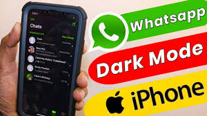 Enable Dark Mode On Whatsapp In Any Iphone 2019 Whatsapp Dark Mode For Iphone Youtube