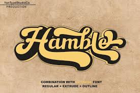 However, if there's a set of unicode characters that looks like a specific font, or has a particular style (e.g. Hamble Regular Demo Font