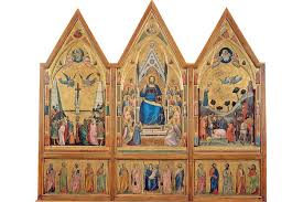 The man with the rope is heaving it up his back, straining to get the cross upright. Giotto L Italia Review The Artist Who Baptized The Renaissance Wsj