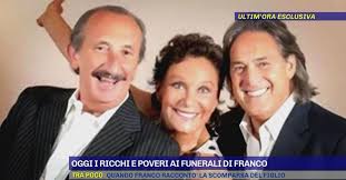 Pomeriggio Cinque: Oggi i Ricchi e Poveri ai funerali di Franco Video
