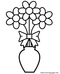 Maybe you would like to learn more about one of these? Vase With Simple Flowers Coloring Pages Printable