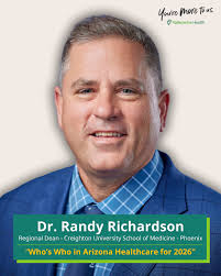 We're proud to share that Steve Purves, President and CEO of Valleywise  Health; Dr. Kote Chundu, President and CEO of District Medical Group; and  Dr. Randy Richardson, Regional Dean of Creighton University