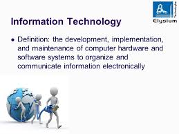 Definition Of Information Technology Definitive Technology Technology Information Technology