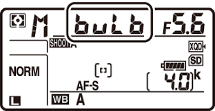 Poses longues (mode M uniquement)