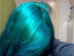I really enjoyed this journey to green , i learned a bit mor. How To Dye Your Hair Blue Turquoise Esmerald Green Youtube