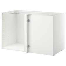 I understand that the standard countertop height is 36 inches (for ease of the average person). Sektion Base Corner Cabinet Frame White 47x26x30 119x66x76 Cm Ikea