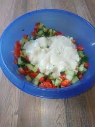 Paprika Gurken Salat Mit Joghurt Senf Dressing Von Patty89 Chefkoch Rezept Joghurt Senf Dressing Senf Dressing Rezepte
