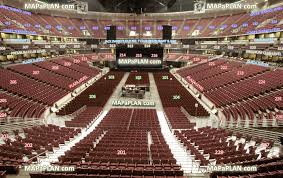 honda center view from section 326 row a seat 6