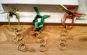 5 Golden Rings Christmas Ornaments 12 Days Of Xmas Five Golden Rings 12 Days Of Christmas