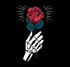 Maybe you would like to learn more about one of these? Free Vector Skeleton Hand Holding Rose Flower