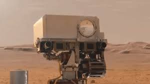 The view, from one of perseverance's hazard cameras, is partially obscured by a dust cover. Keep Looking Up Mars Rover Gif By Nasa Find Share On Giphy