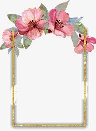 Bingkai, gold round floral border, ilustrasi bingkai bunga round beige, persegi panjang, bingkai perbatasan png. Facebook