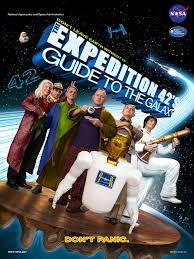 Space Station's '42' crew highlights link to 'Hitchhiker's Guide to the  Galaxy' | collectSPACE