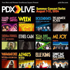 PDX Live at Pioneer Courthouse Square in Portland, OR - Multiple dates  through August 21, 2024 - EverOut Portland