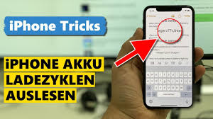Iphone Akku Ladezyklen Auslesen Direkt Am Iphone Youtube