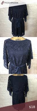 Dressbarn Navy Blue Dress In 2020 Blue Dresses Lacy Dress Navy Blue Dresses