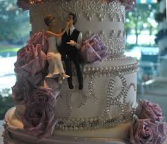 A Lot Of Rhine Stones Crystals And Blingbling Was Used On Each Tier Wedding Cake Toppers Unique Wedding Cake Toppers Funny Wedding Cakes