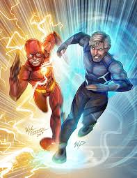 Flash Vs Quicksilver Marvel Vs Dc Marvel And Dc Crossover Quicksilver Marvel