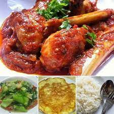 Open Order Untuk 10 10 2017 Set Ayam Masak Sambal Sayur Sawi Goreng Telur Dadar Nasi Putih Setiap Set Rm6 00 Free Delive Food Food Delivery Chicken