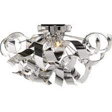 I have three lifx bulbs in a room, two in a ceiling fixture and one in a floor lamp. Chrome Ribbon Flush Light From Homebase Co Uk Flush Ceiling Lights Flush Lighting Ceiling Lights