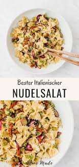 Veganer Italienischer Nudelsalat Mit Getrockneten Tomaten Nudelsalat Mit Getrockneten Tomaten Italienischer Nudelsalat Rezept Nudelsalat