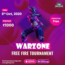 In this portal you can find the links to every tournament page currently on liquipedia. Gamerji Join The Warzone Free Fire Tournament And Get A Facebook