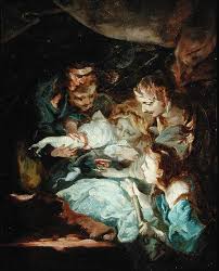 The Bloodletting - Michel Francois Dandre-Bardon as art print or hand  painted oil.