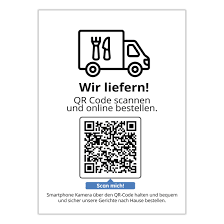 Implementing qr codes in your restaurant is beneficial, especially when it comes to engaging more with your customers. Wir Liefern Aufkleber Mit Qr Code Fur Restaurants Gelb Weiss Empfehlio
