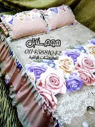 طقم سرير كبير كورنيش bed pillows bed spreads bed