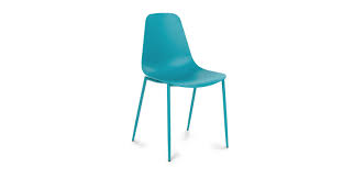 Svelti Poolside Aqua Dining Chair Contemporary Dining Chairs Dining Chairs White Dining Chairs