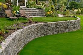 How To Increase Privacy In Your Backyard Landscaping Retaining Walls Backyard Retaining Walls Sloped Backyard