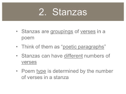 Poetry 5 Stanzas The Library Eb