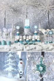 Decoration Frozen Themed Birthday Party At Home Winter Wonderland Decor Kids Christmas Party Theme Frozen Party Ideas Ice Princess Party Disney Frozen Birthday Party Frozen Theme Party