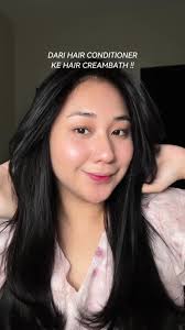pasti kalian juga ada kan yang pake hair creambath as a conditioner? n...