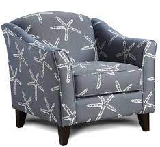 It was easy to assemble. Coastal Upholstered Chairs In Beachy Nautical Fabrics Coastal Decor Ideas Interior Design Diy Shopping